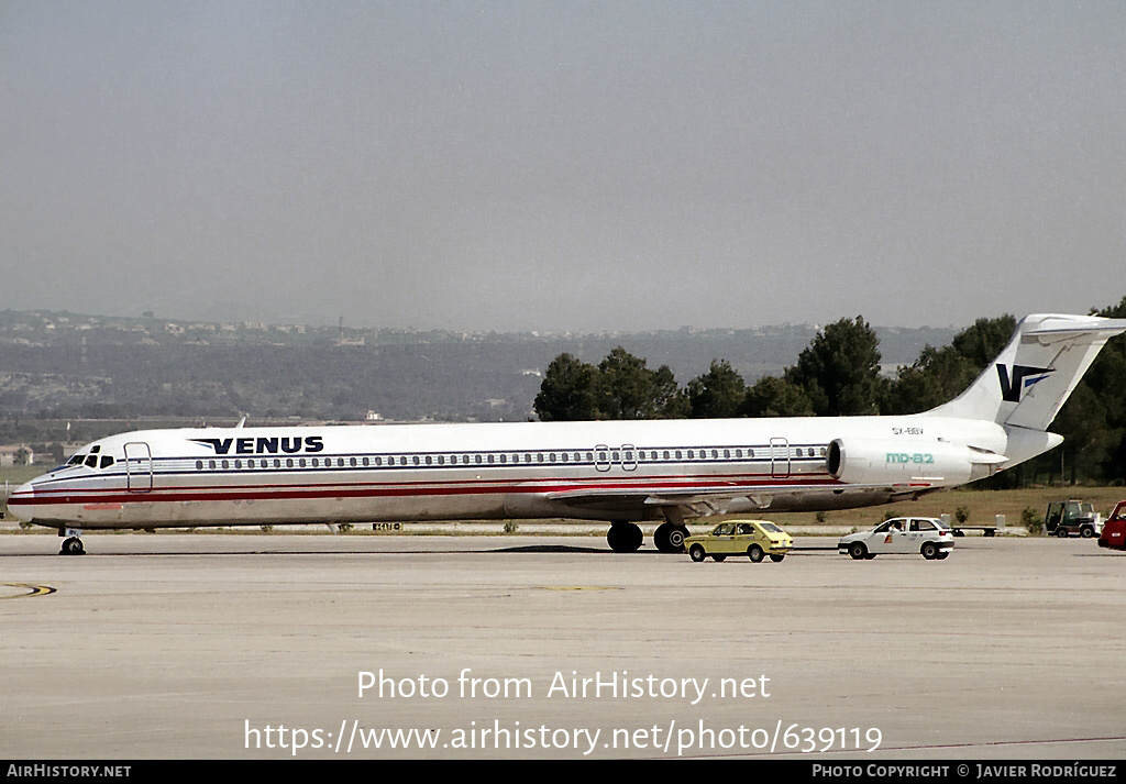 Aircraft Photo of SX-BBV | McDonnell Douglas MD-82 (DC-9-82) | Venus Airlines | AirHistory.net #639119