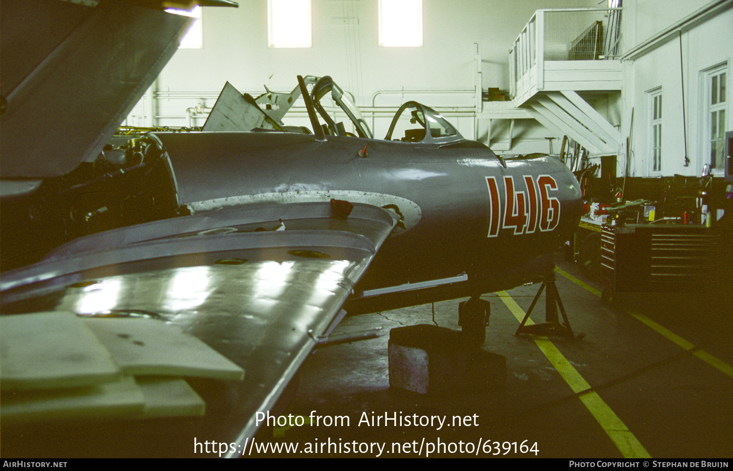 Aircraft Photo of 1416 | PZL-Mielec Lim-2 (MiG-15) | AirHistory.net #639164