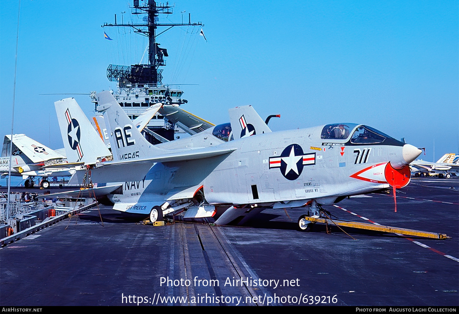 Aircraft Photo of 145645 | Vought RF-8G Crusader | USA - Navy | AirHistory.net #639216