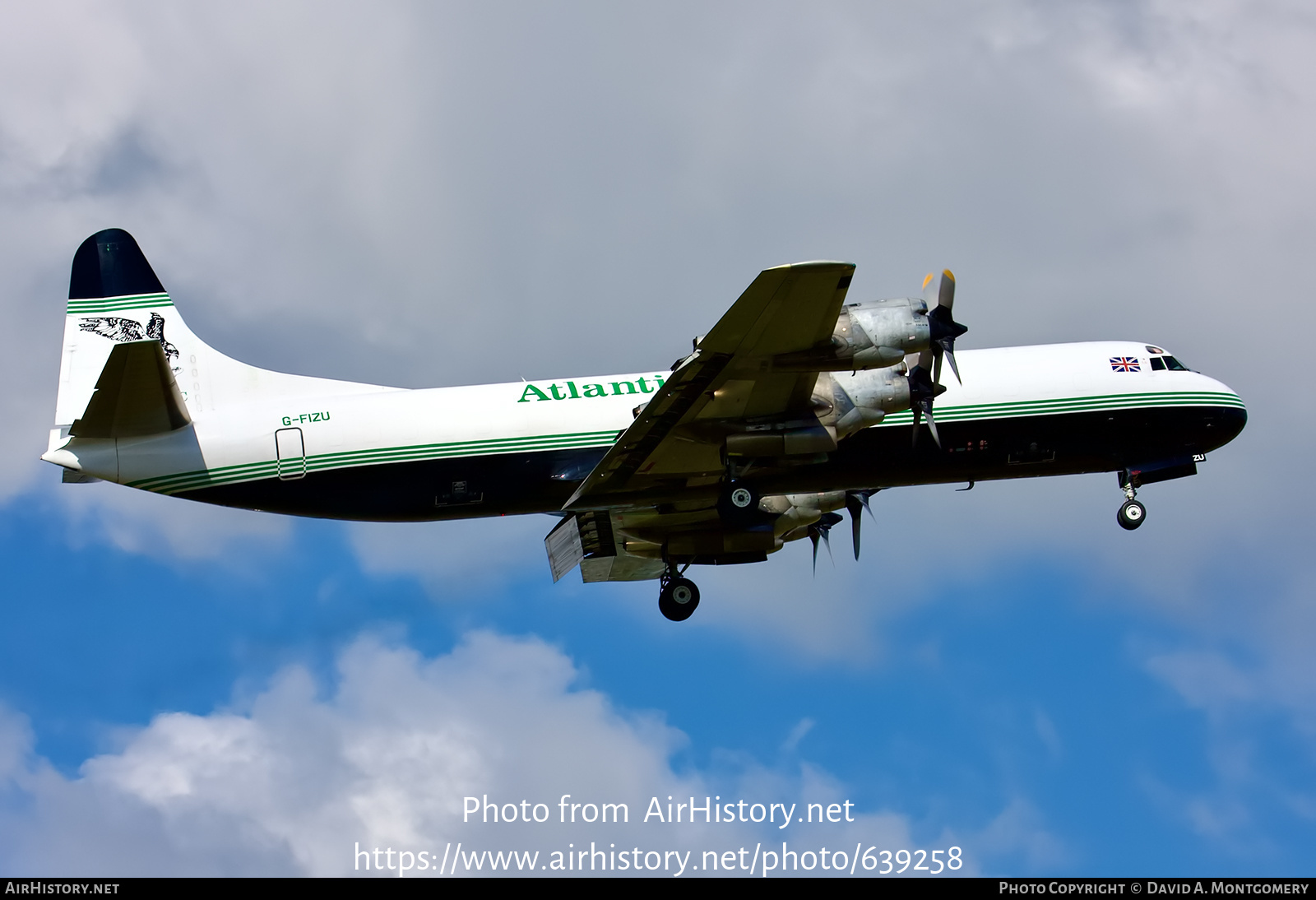 Aircraft Photo of G-FIZU | Lockheed L-188C(F) Electra | Atlantic Airlines | AirHistory.net #639258