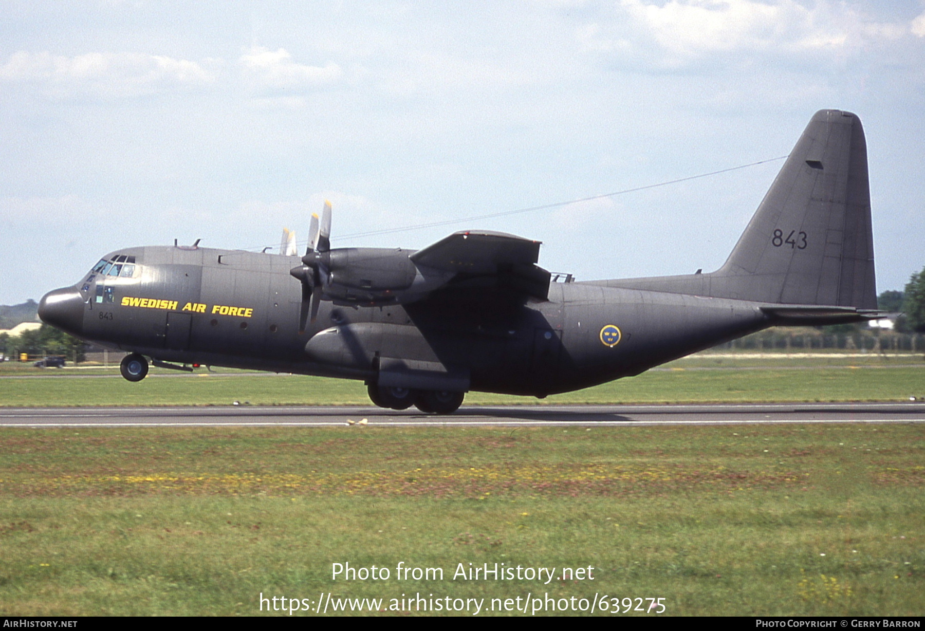 Aircraft Photo of 84003 | Lockheed Tp84 Hercules | Sweden - Air Force | AirHistory.net #639275