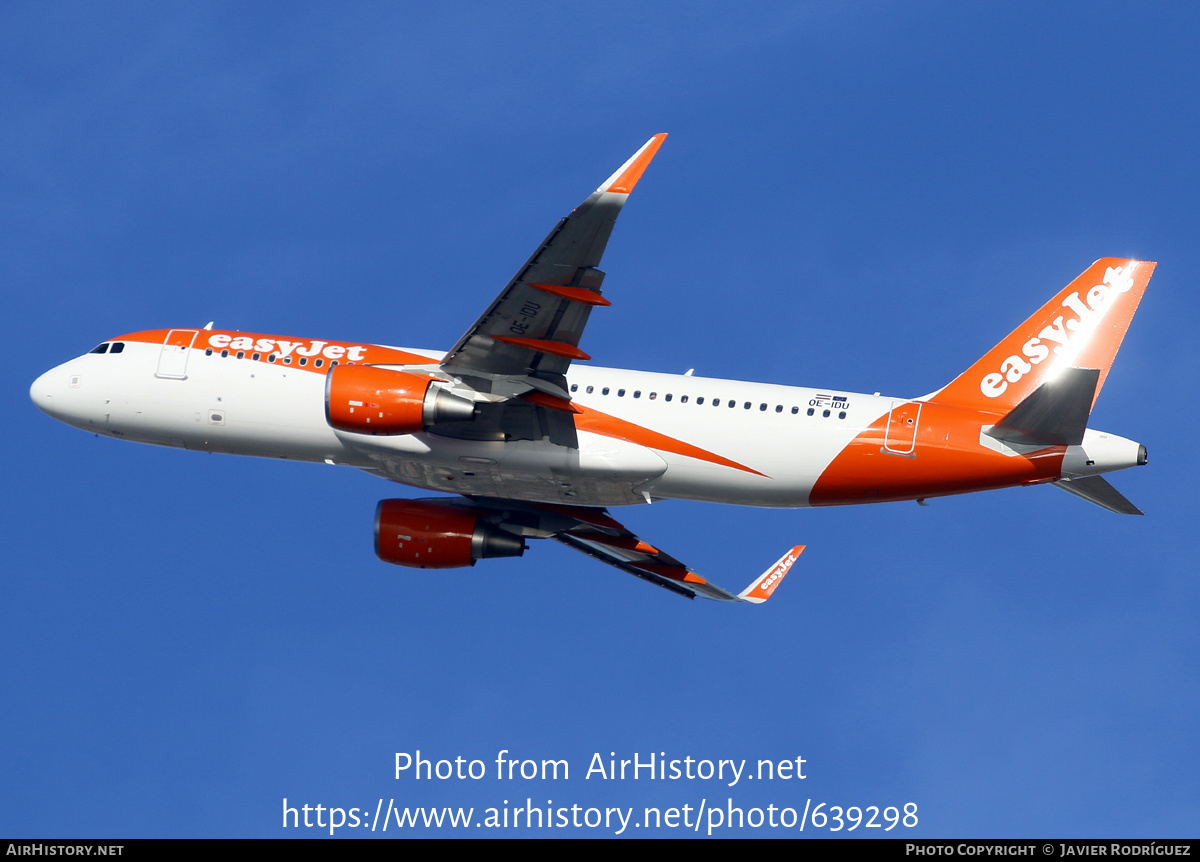 Aircraft Photo of OE-IDU | Airbus A320-214 | EasyJet | AirHistory.net #639298