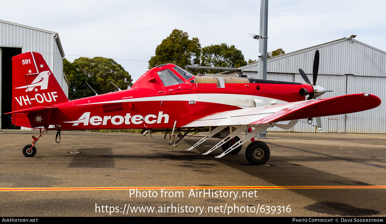 Aircraft Photo of VH-OUF | Air Tractor AT-802A | Aerotech | AirHistory.net #639316