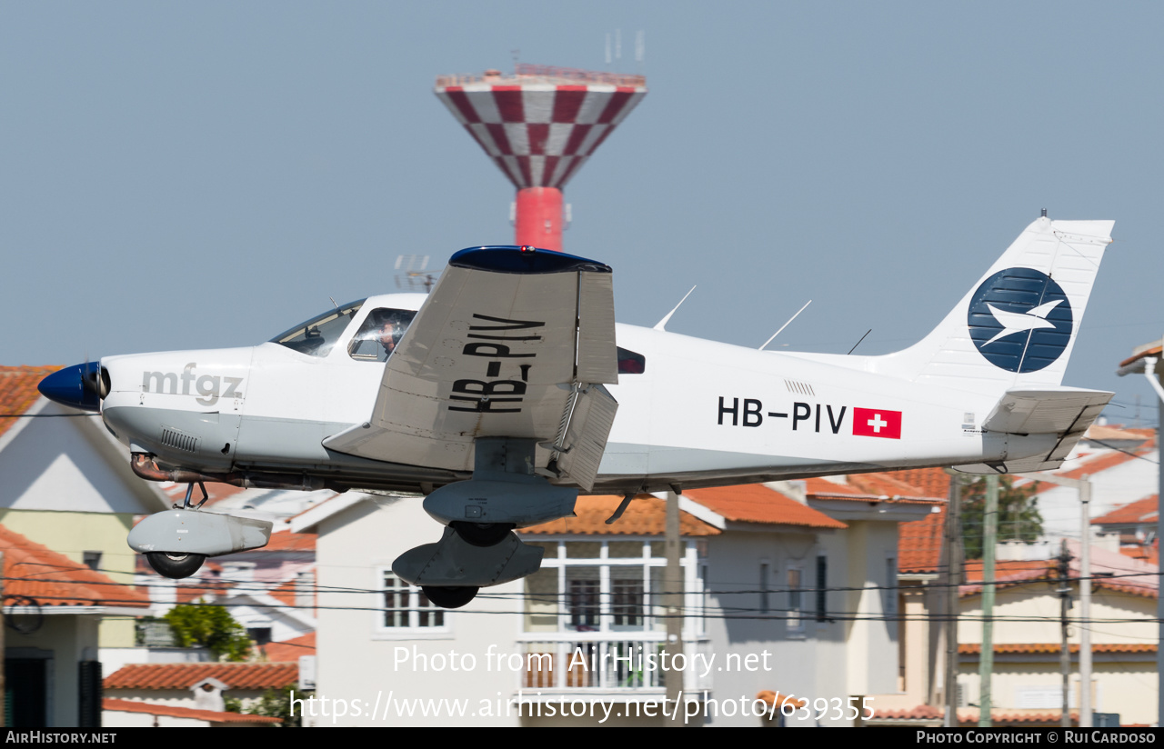 Aircraft Photo of HB-PIV | Piper PA-28-181 Archer II | MFGZ - Motorfluggruppe Zürich | AirHistory.net #639355