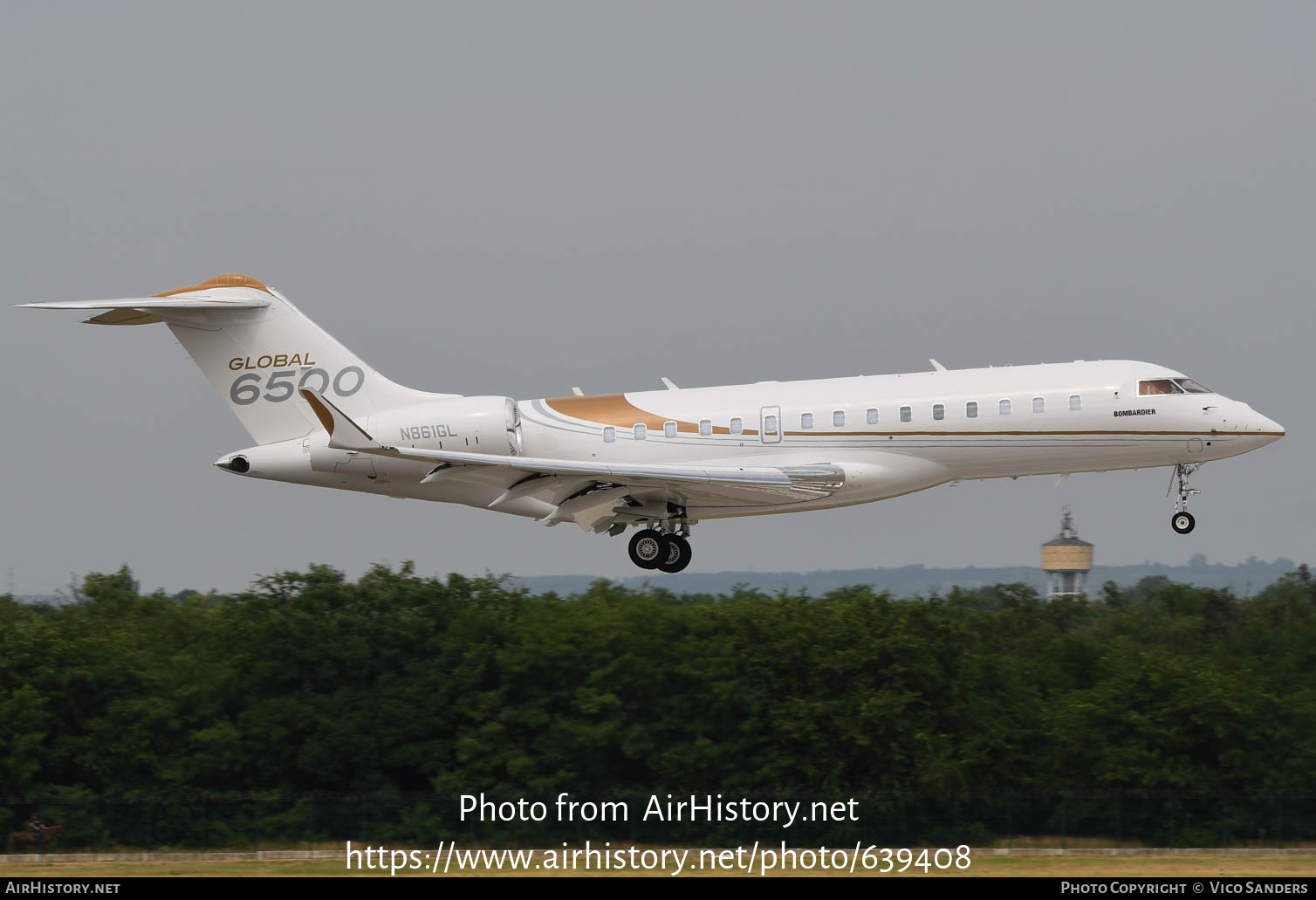 Aircraft Photo of N861GL | Bombardier Global 6500 (BD-700-1A10) | AirHistory.net #639408