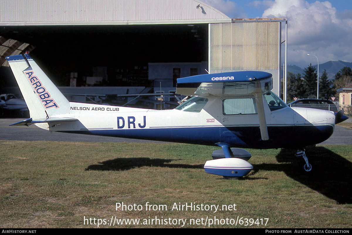 Aircraft Photo of ZK-DRJ / DRJ | Cessna A150M Aerobat | Nelson Aero Club | AirHistory.net #639417