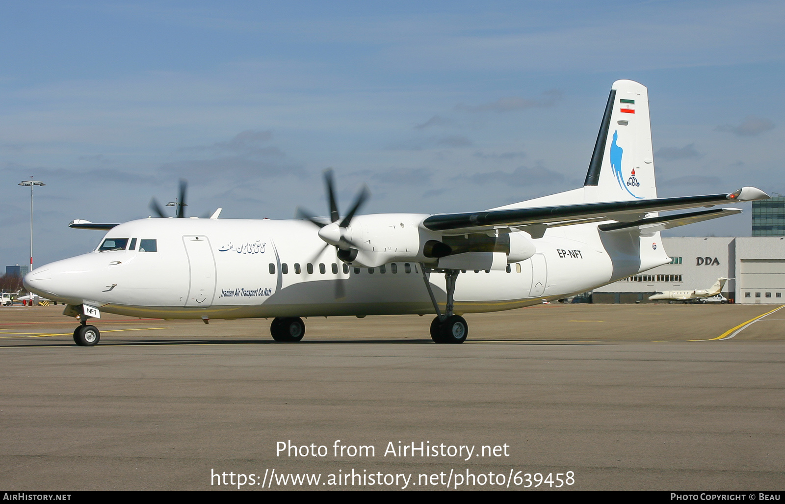 Aircraft Photo of EP-NFT | Fokker 50 | NIOC - National Iranian Oil Company | AirHistory.net #639458