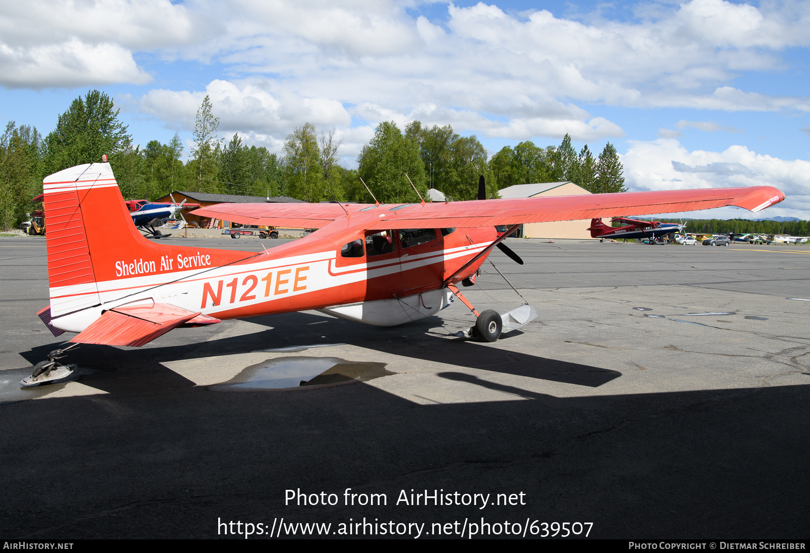 Aircraft Photo of N121EE | Cessna A185F Skywagon 185 | Sheldon Air Service | AirHistory.net #639507