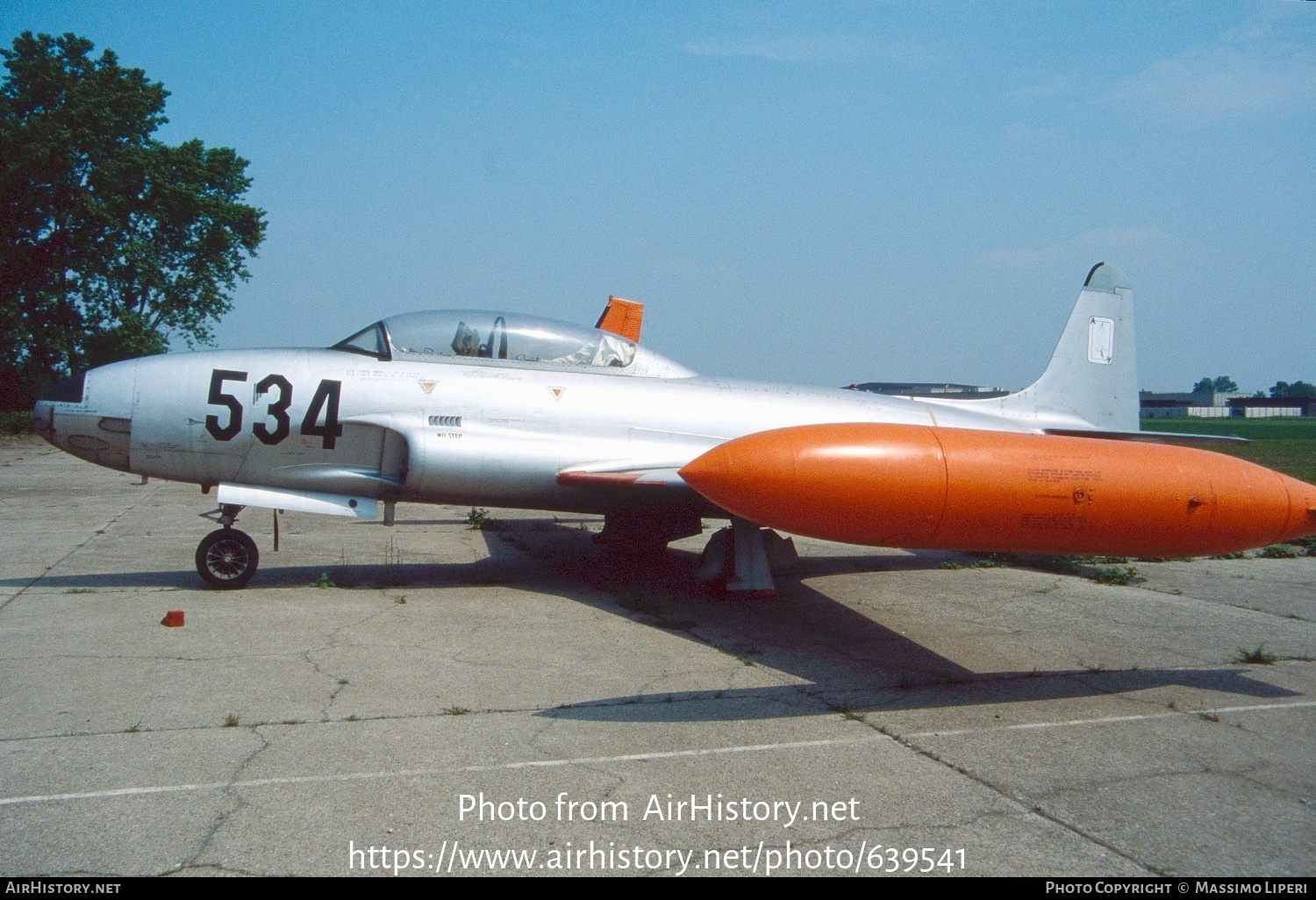 Aircraft Photo of MM51-17534 | Lockheed T-33A | Italy - Air Force | AirHistory.net #639541