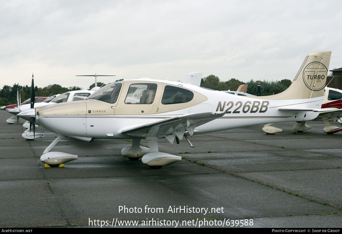 Aircraft Photo of N226BB | Cirrus SR-22 G3-GTS Turbo | AirHistory.net #639588