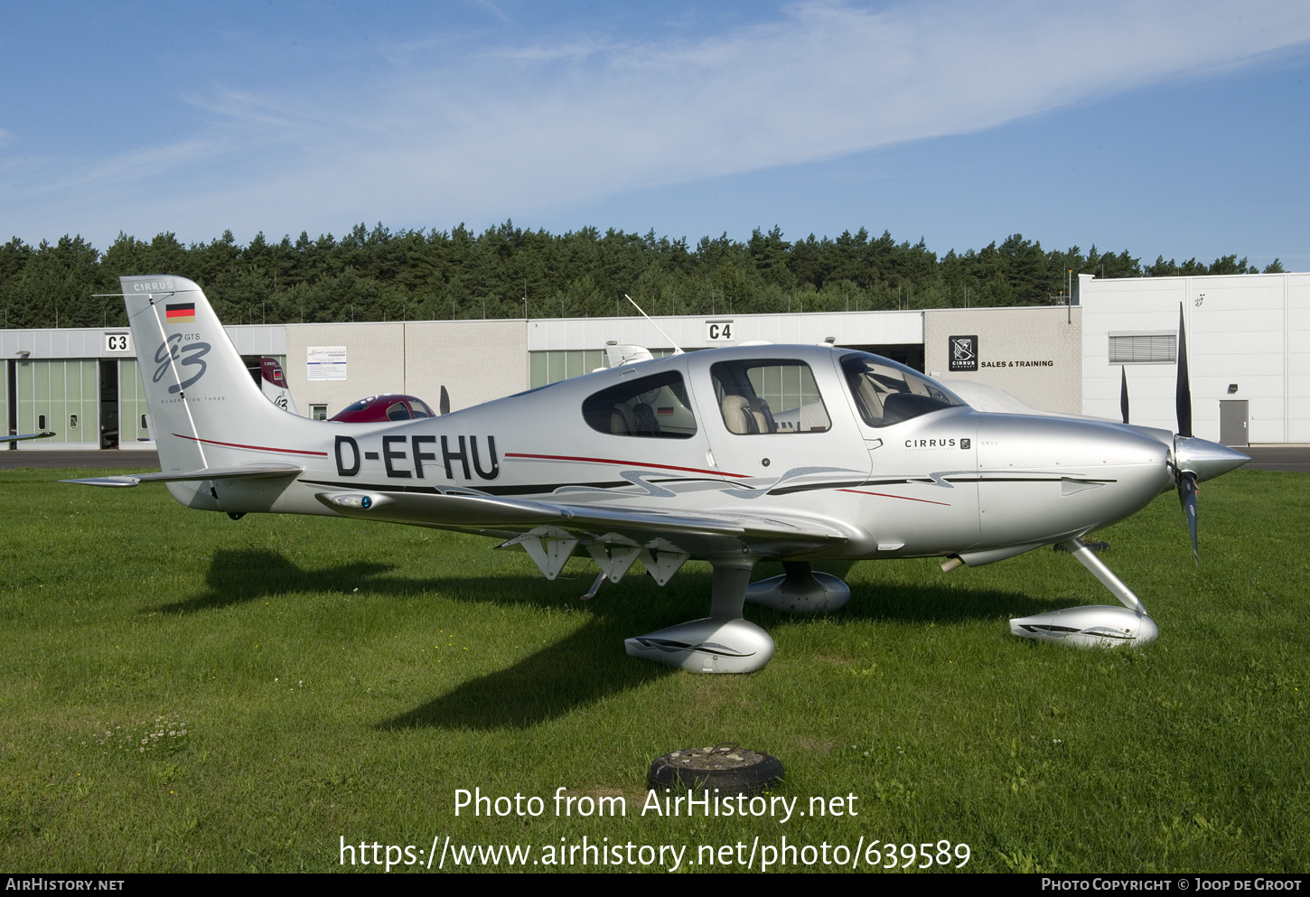 Aircraft Photo of D-EFHU | Cirrus SR-22 G3-GTS | AirHistory.net #639589