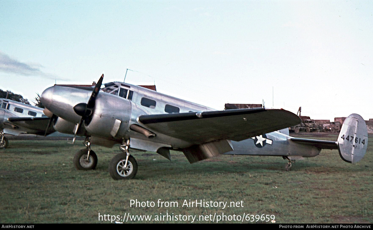 Aircraft Photo of 44-47614 / 447614 | Beech C-45F Expeditor | USA - Air Force | AirHistory.net #639659