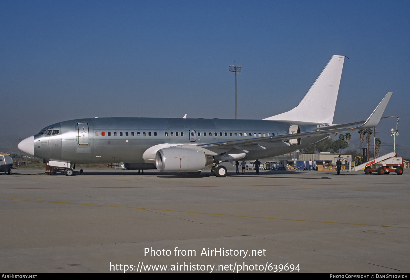 Aircraft Photo of N128QS | Boeing 737-7BC BBJ | Boeing | AirHistory.net #639694