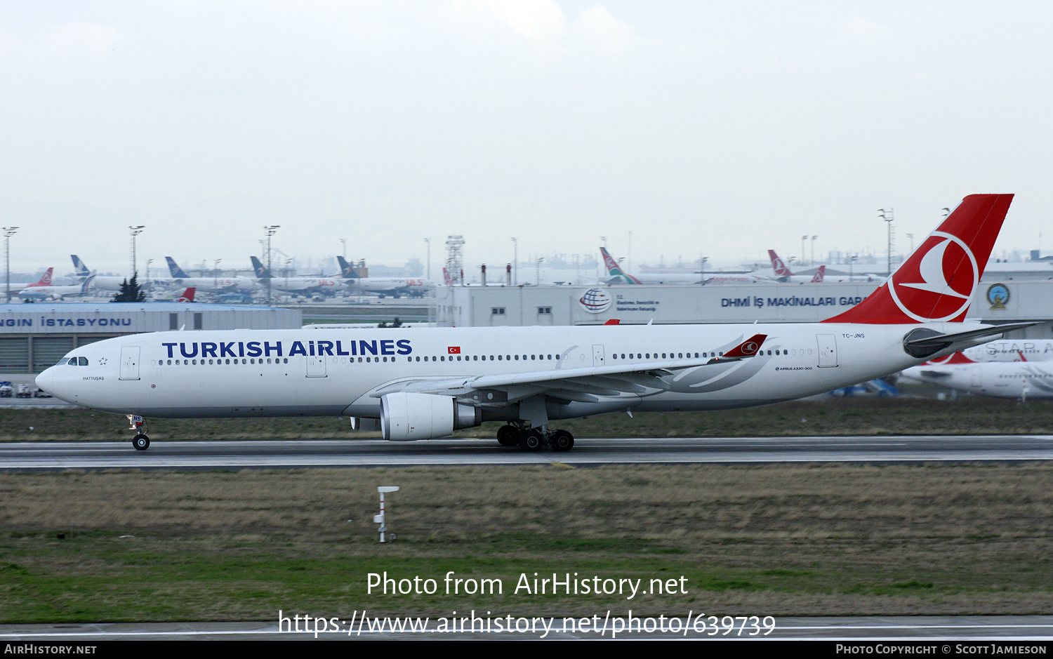 Aircraft Photo of TC-JNS | Airbus A330-303 | Turkish Airlines | AirHistory.net #639739