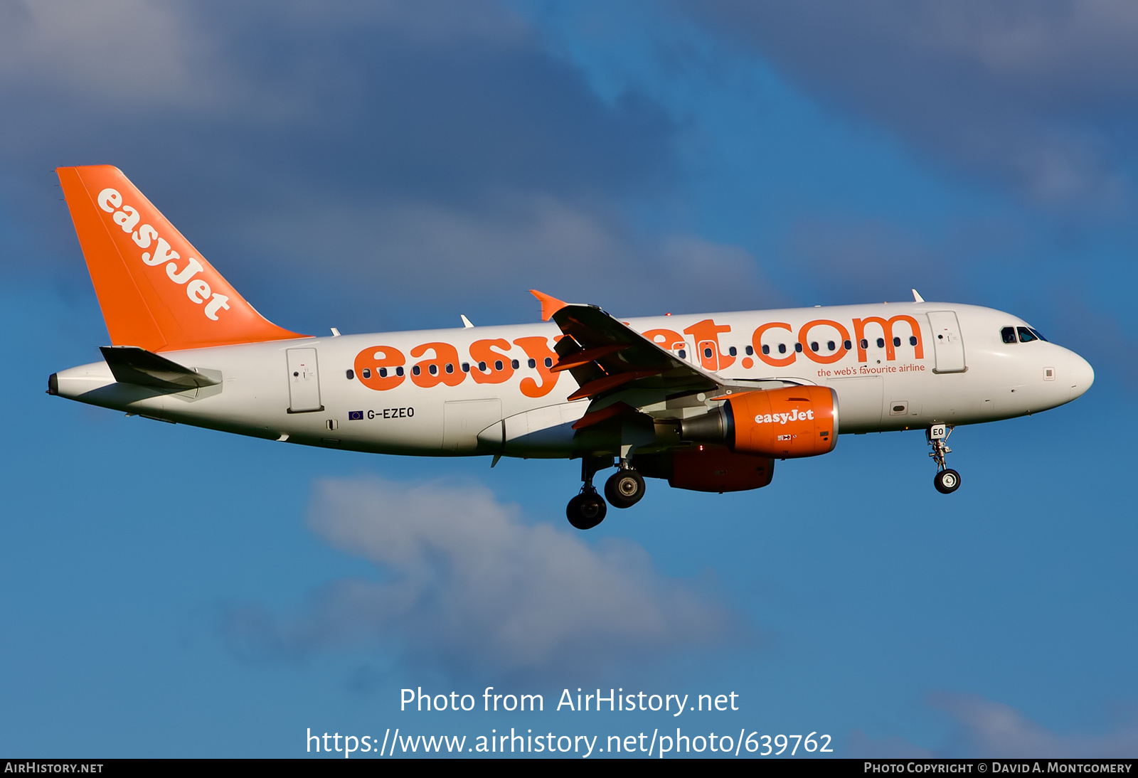 Aircraft Photo of G-EZEO | Airbus A319-111 | EasyJet | AirHistory.net #639762