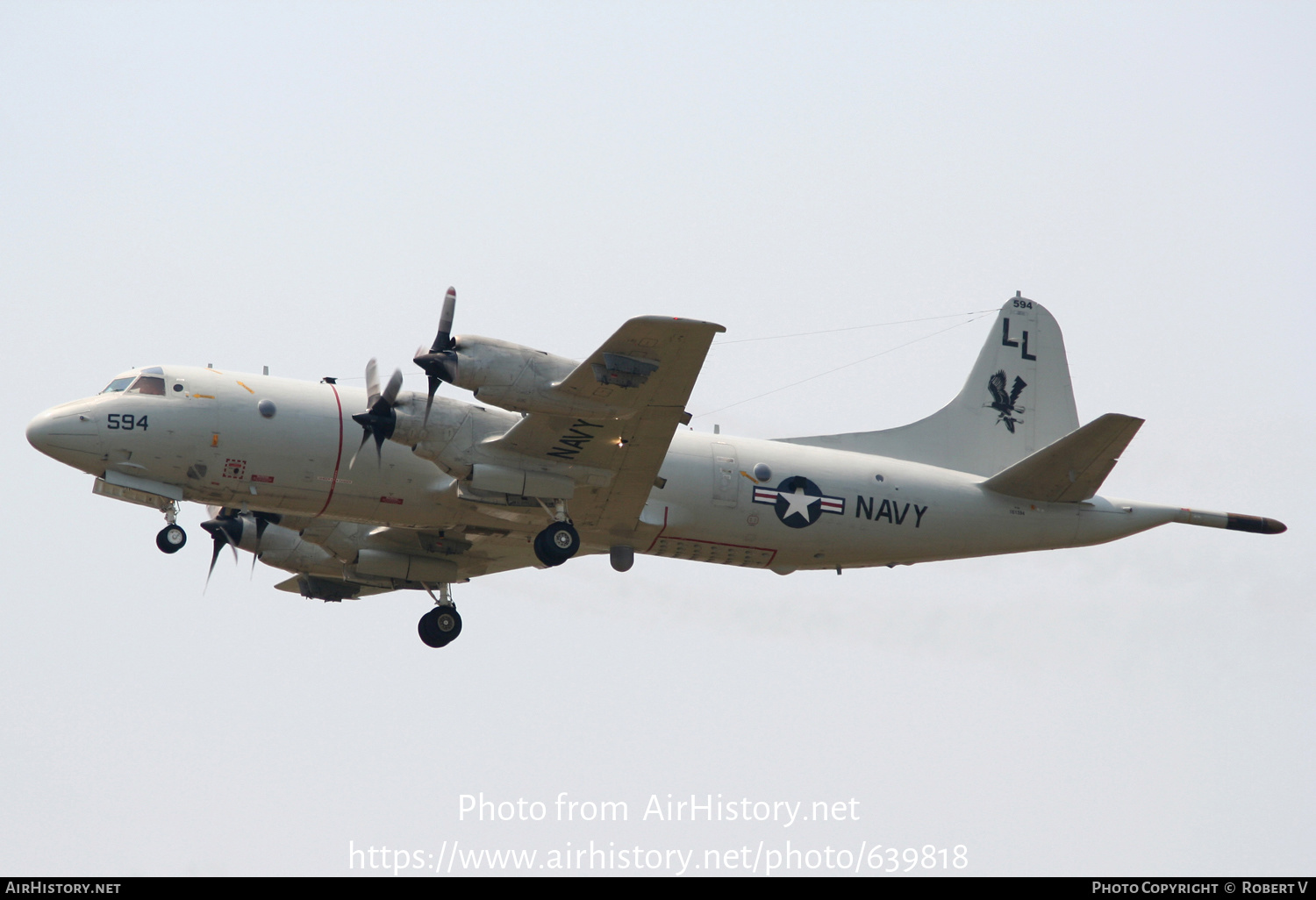 Aircraft Photo of 161594 | Lockheed P-3C Orion | USA - Navy | AirHistory.net #639818