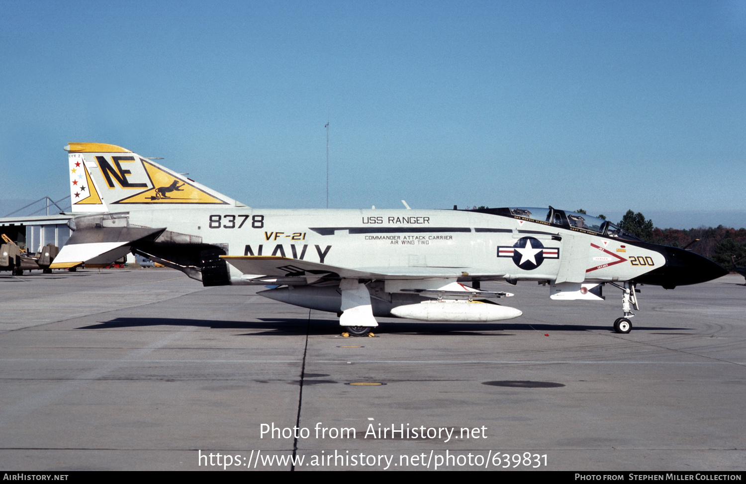 Aircraft Photo of 158378 / 8378 | McDonnell Douglas F-4J Phantom II | USA - Navy | AirHistory.net #639831
