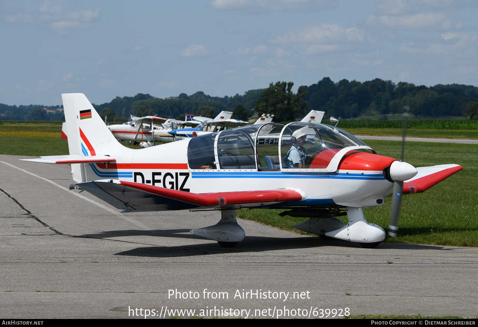 Aircraft Photo of D-EGIZ | Robin DR-400-180R | AirHistory.net #639928