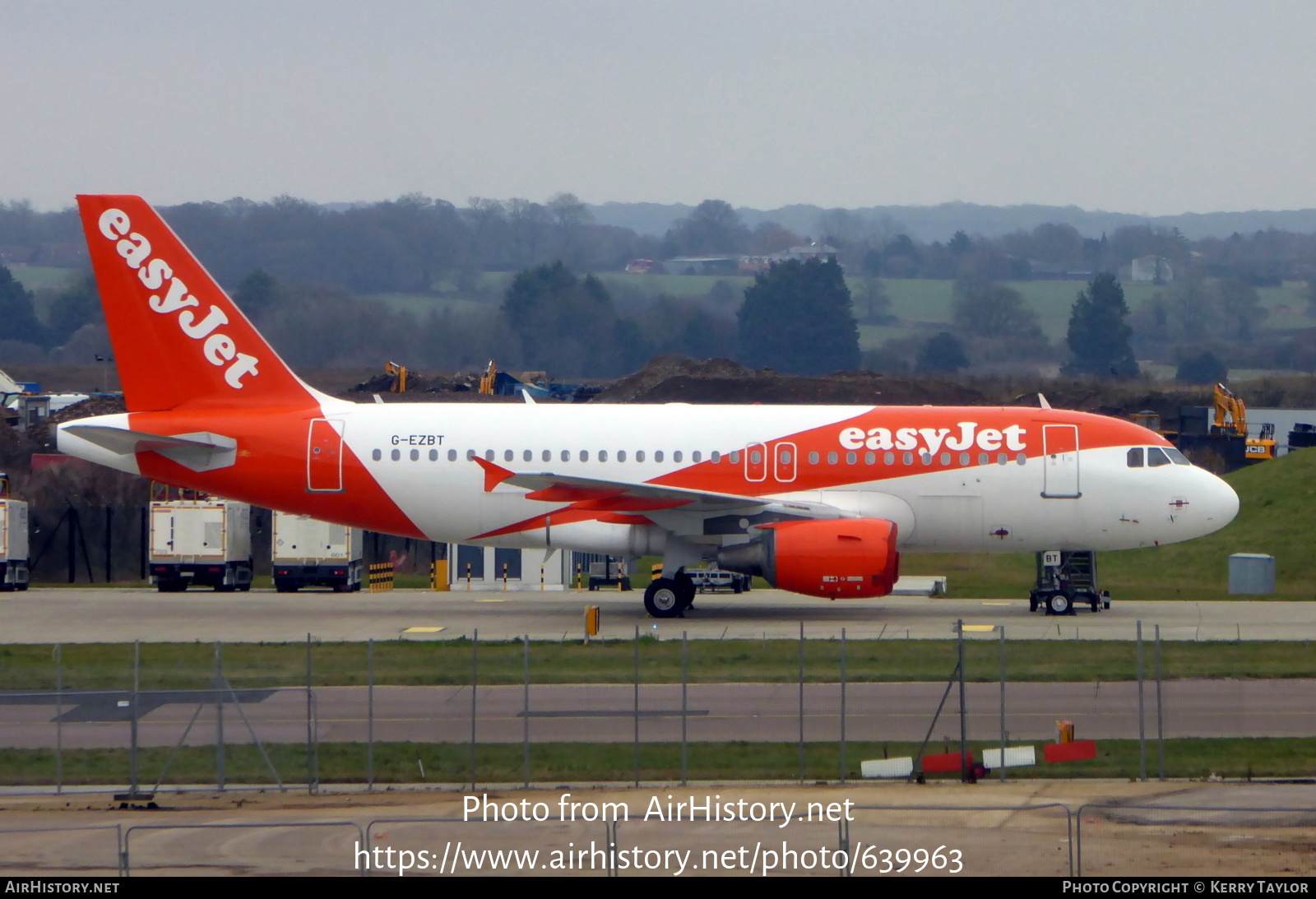 Aircraft Photo of G-EZBT | Airbus A319-111 | EasyJet | AirHistory.net #639963