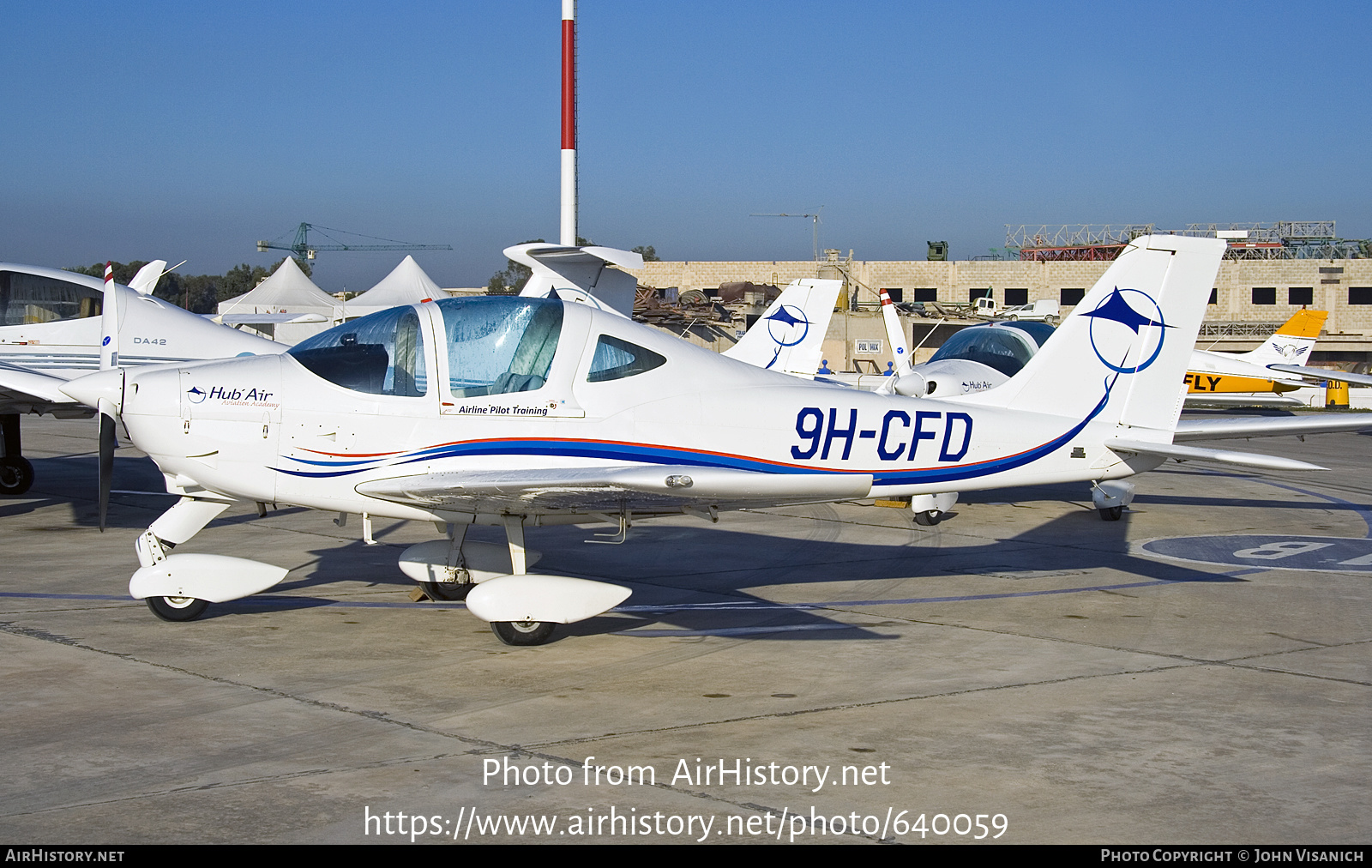 Aircraft Photo of 9H-CFD | Tecnam P-2002JF Sierra | Hub'Air Aviation Academy | AirHistory.net #640059