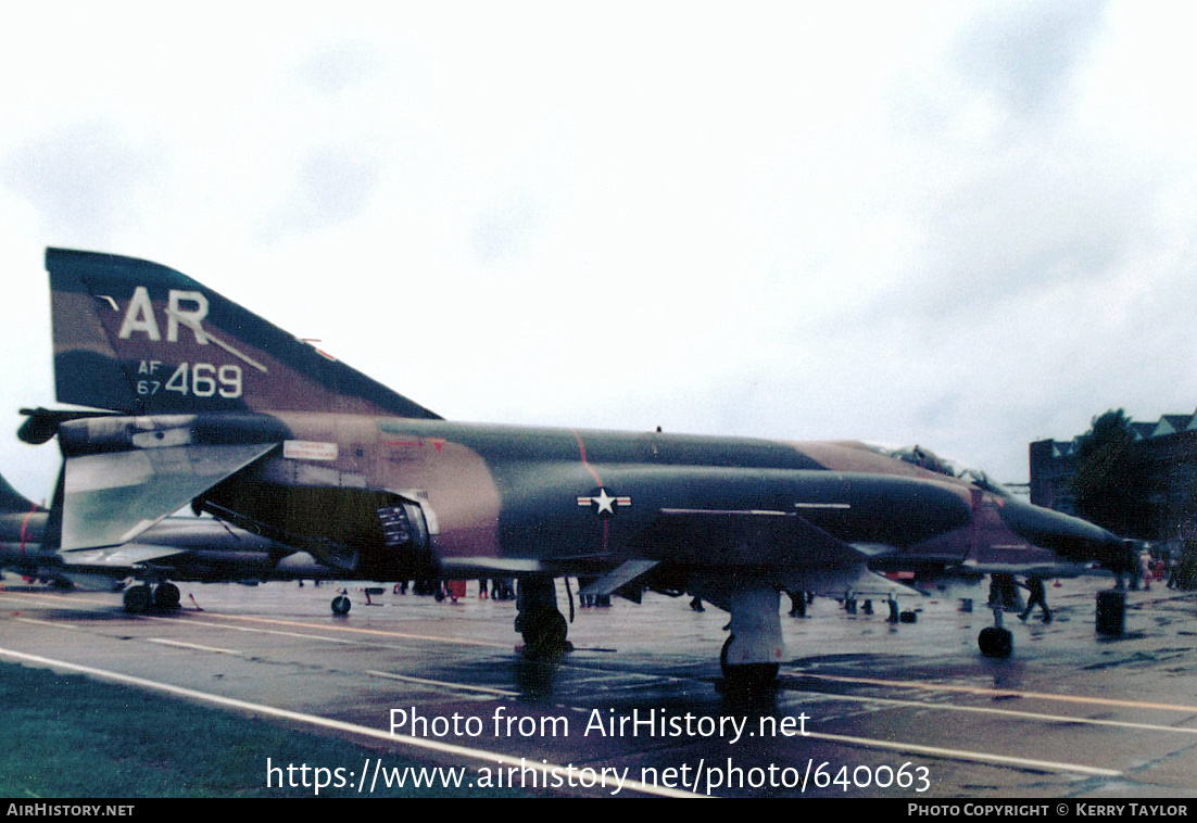 Aircraft Photo of 67-0469 / AF67-469 | McDonnell Douglas RF-4C Phantom II | USA - Air Force | AirHistory.net #640063