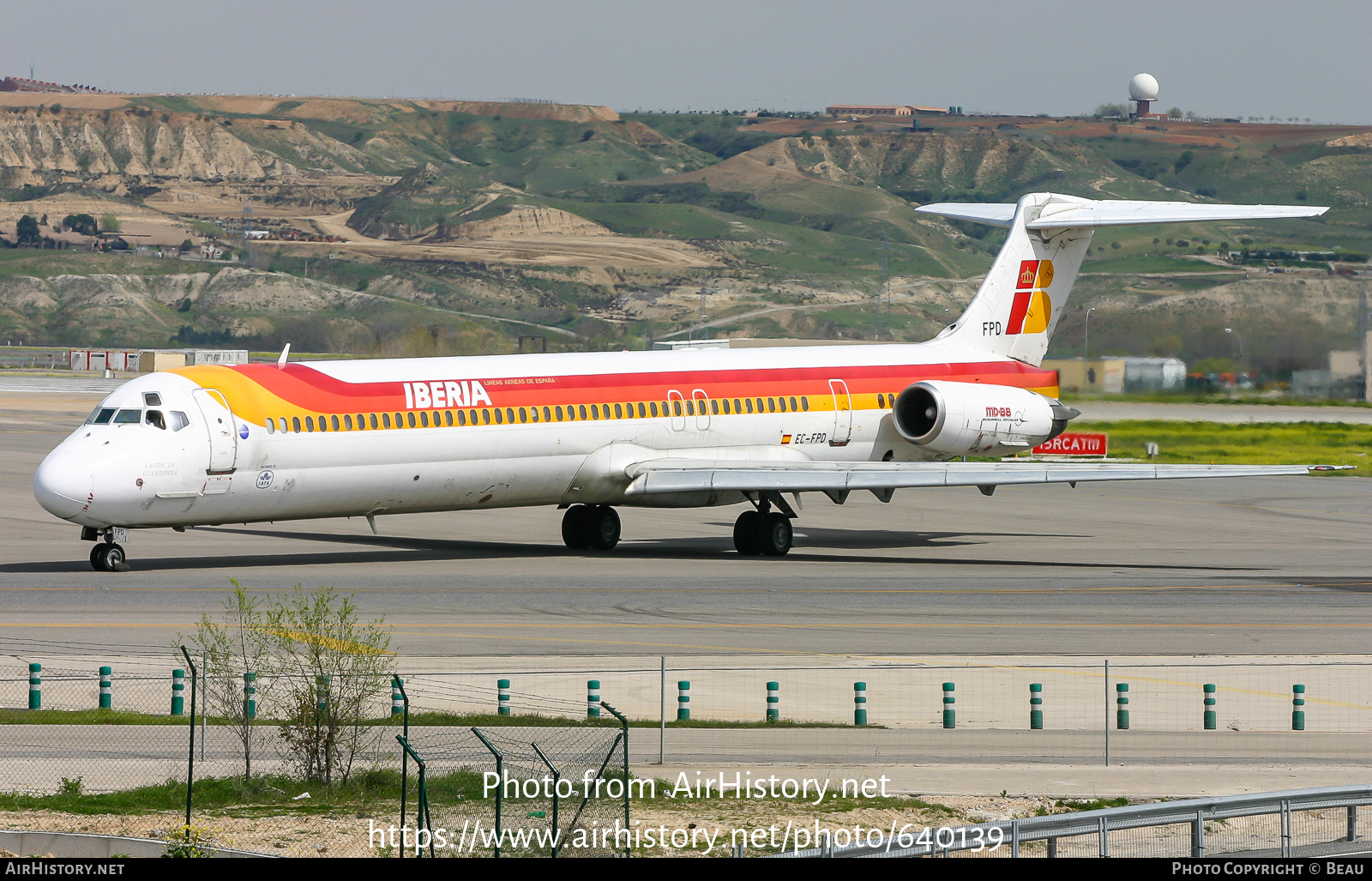 Aircraft Photo of EC-FPD | McDonnell Douglas MD-88 | Iberia | AirHistory.net #640139