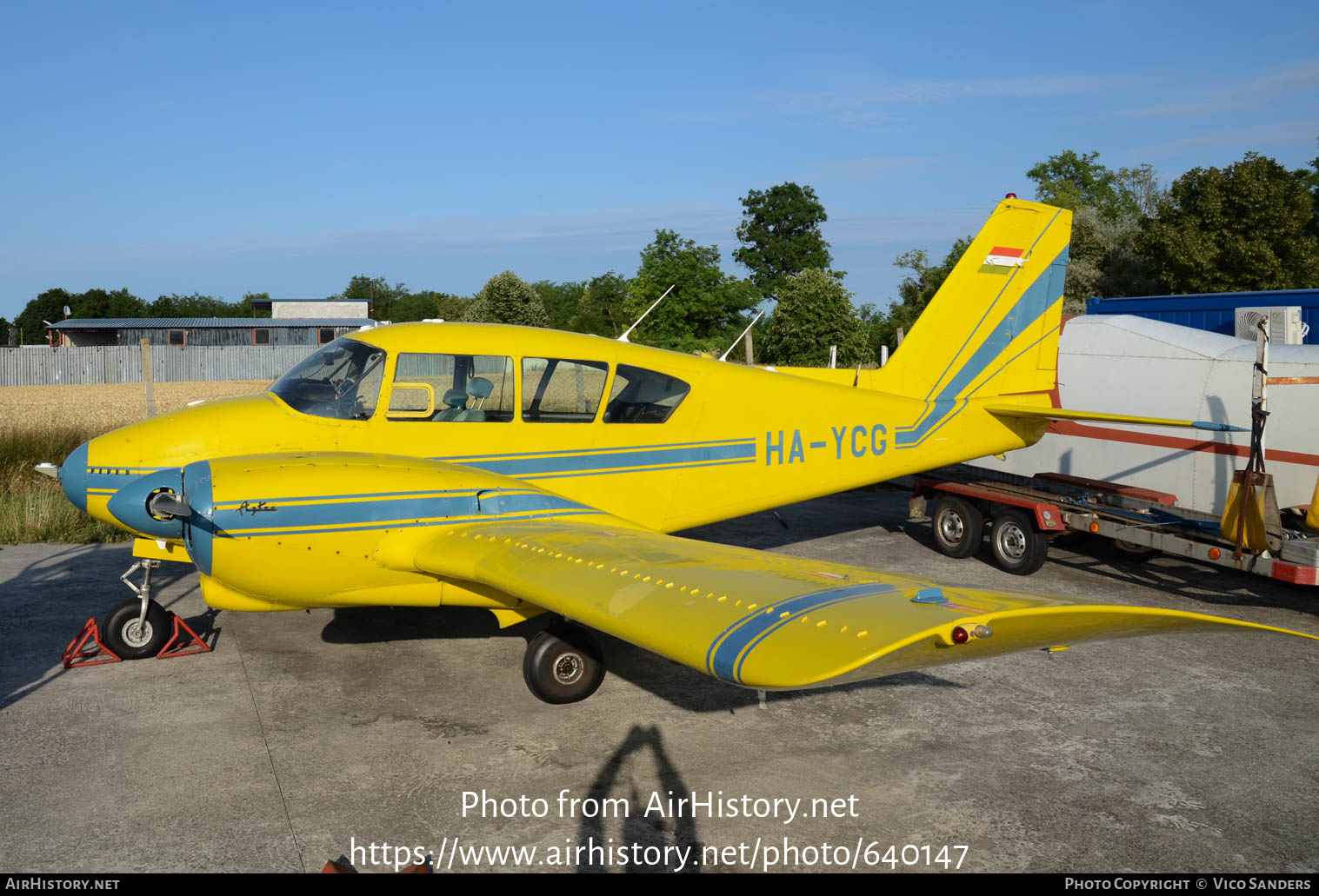 Aircraft Photo of HA-YCG | Piper PA-23-250 Aztec | AirHistory.net #640147