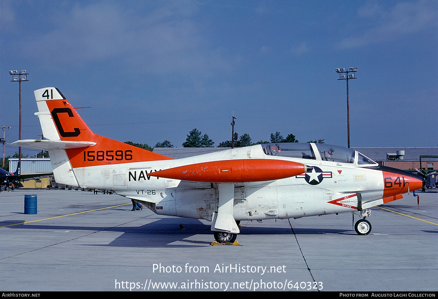 Aircraft Photo of 158596 | North American Rockwell T-2C Buckeye | USA - Navy | AirHistory.net #640323