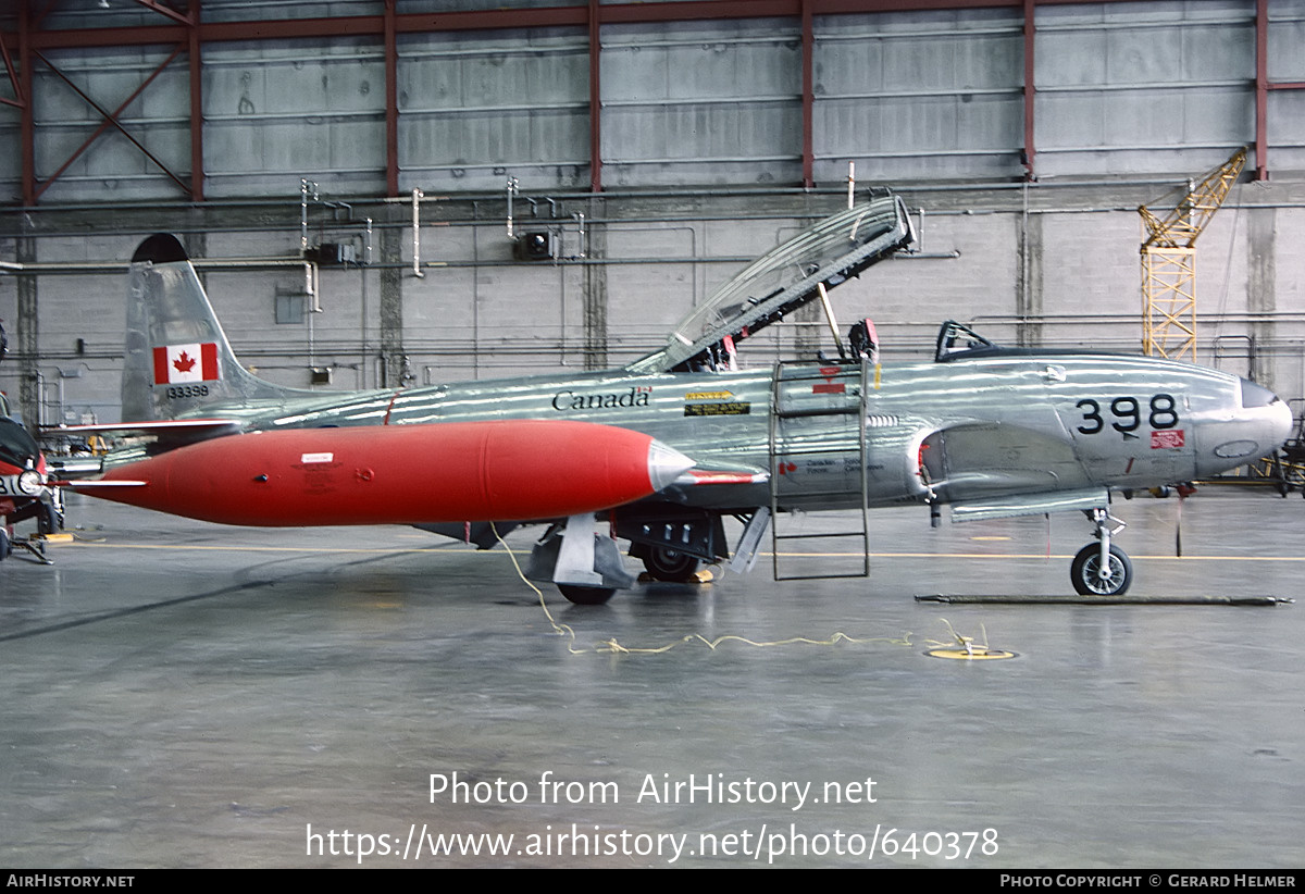 Aircraft Photo of 133398 | Canadair CT-133 Silver Star 3 | Canada - Air Force | AirHistory.net #640378