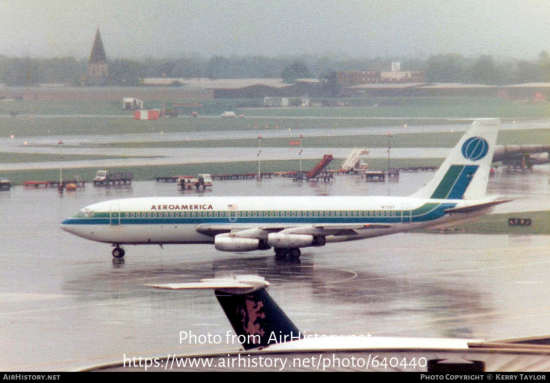 Aircraft Photo of N730T | Boeing 720-027 | Aeroamerica | AirHistory.net #640440