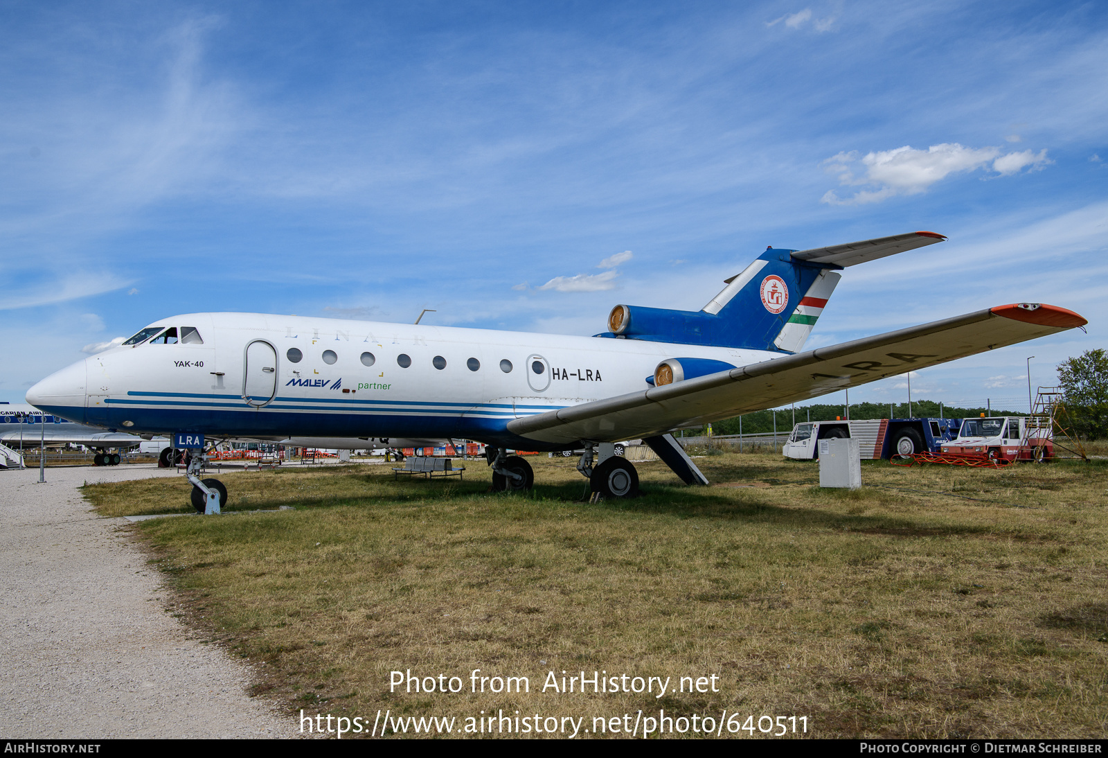 Aircraft Photo of HA-LRA | Yakovlev Yak-40 | Linair - Hungarian Regional Airlines | AirHistory.net #640511