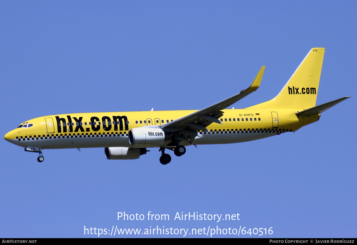 Aircraft Photo of D-AHFS | Boeing 737-8K5 | Hapag-Lloyd Express | AirHistory.net #640516