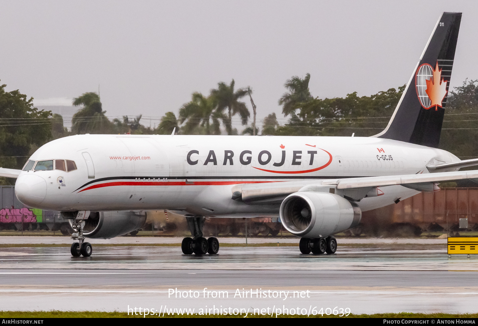 Aircraft Photo of C-GCJS | Boeing 757-2G5(PCF) | Cargojet | AirHistory.net #640639