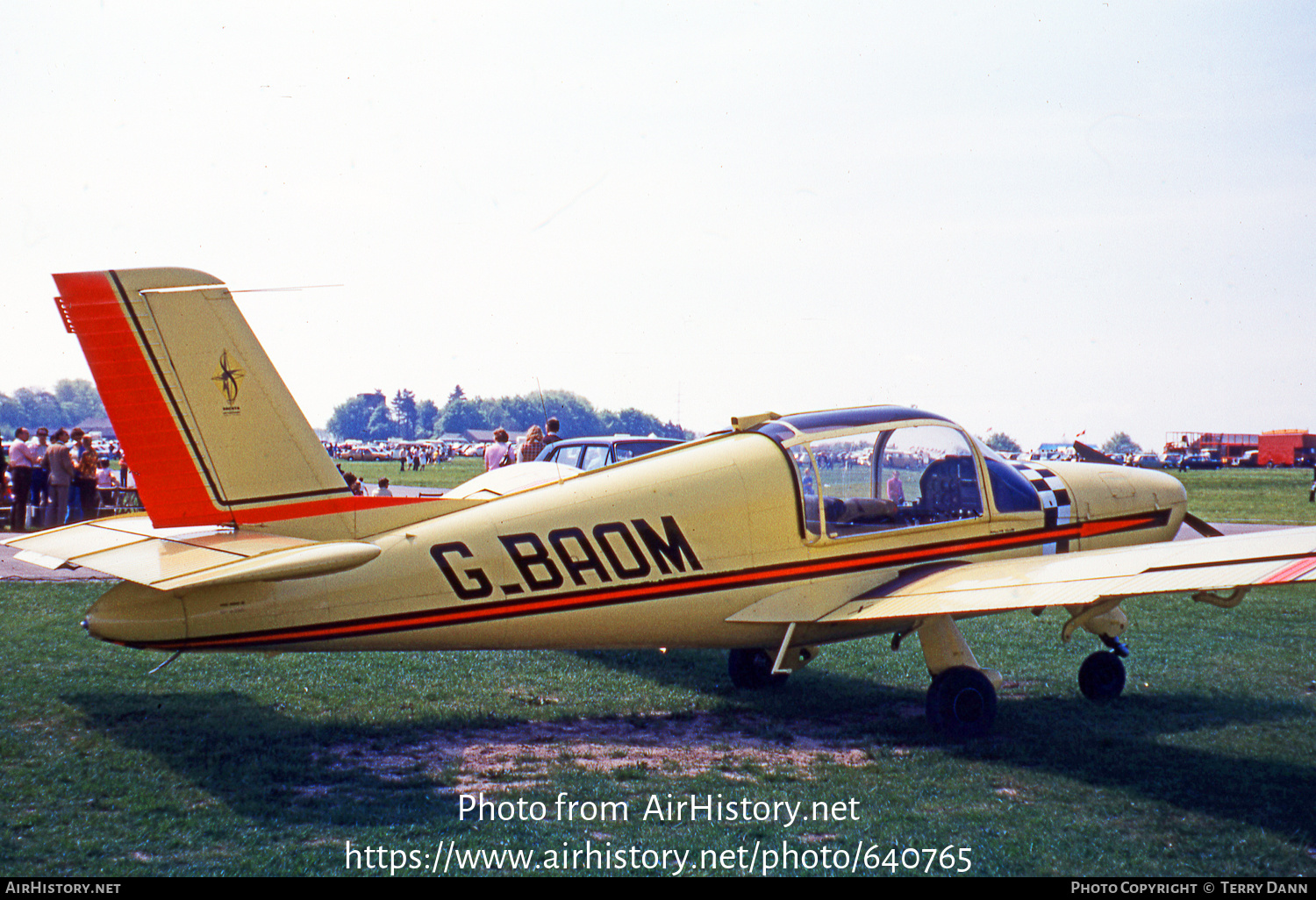 Aircraft Photo of G-BAOM | Socata MS-880B Rallye Club | AirHistory.net #640765