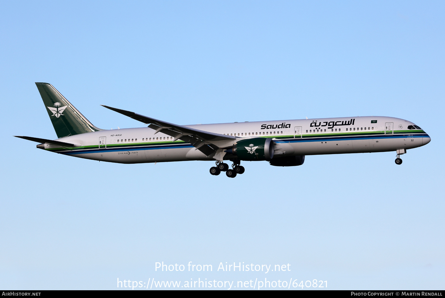 Aircraft Photo of HZ-AR32 | Boeing 787-10 Dreamliner | Saudia - Saudi Arabian Airlines | AirHistory.net #640821