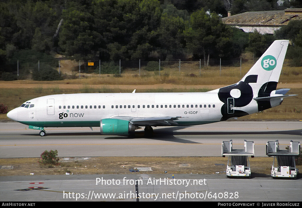 Aircraft Photo of G-IGOF | Boeing 737-3Q8 | Go Fly | AirHistory.net #640828