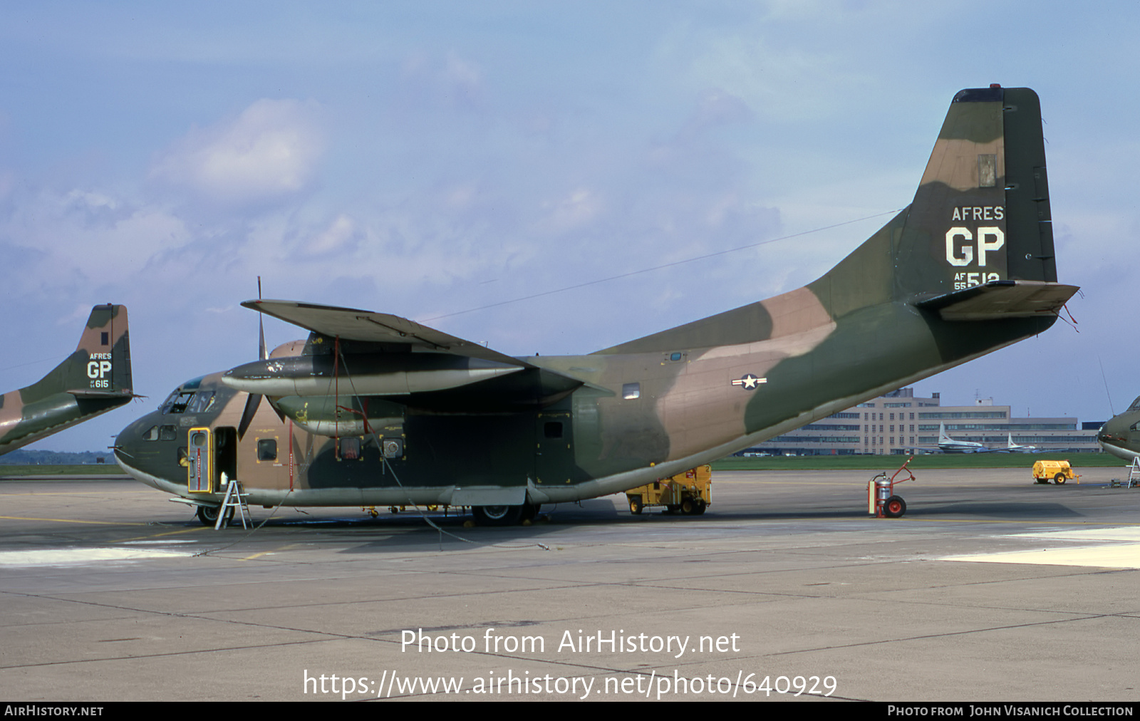 Aircraft Photo of 55-4512 / AF55-512 | Fairchild C-123K Provider | USA - Air Force | AirHistory.net #640929