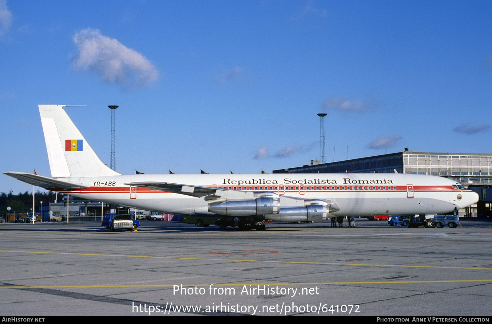 Aircraft Photo of YR-ABB | Boeing 707-3K1C | Republica Socialistă România | AirHistory.net #641072