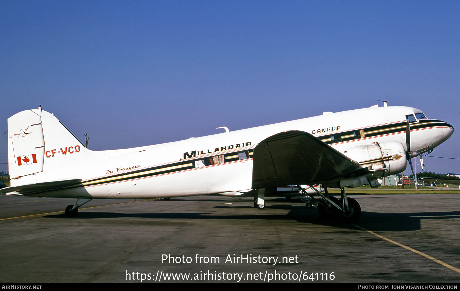 Aircraft Photo of CF-WCO | Douglas C-47A Dakota | Millardair | AirHistory.net #641116