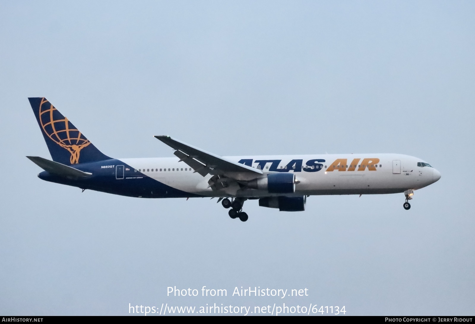 Aircraft Photo of N662GT | Boeing 767-31A/ER | Atlas Air | AirHistory.net #641134