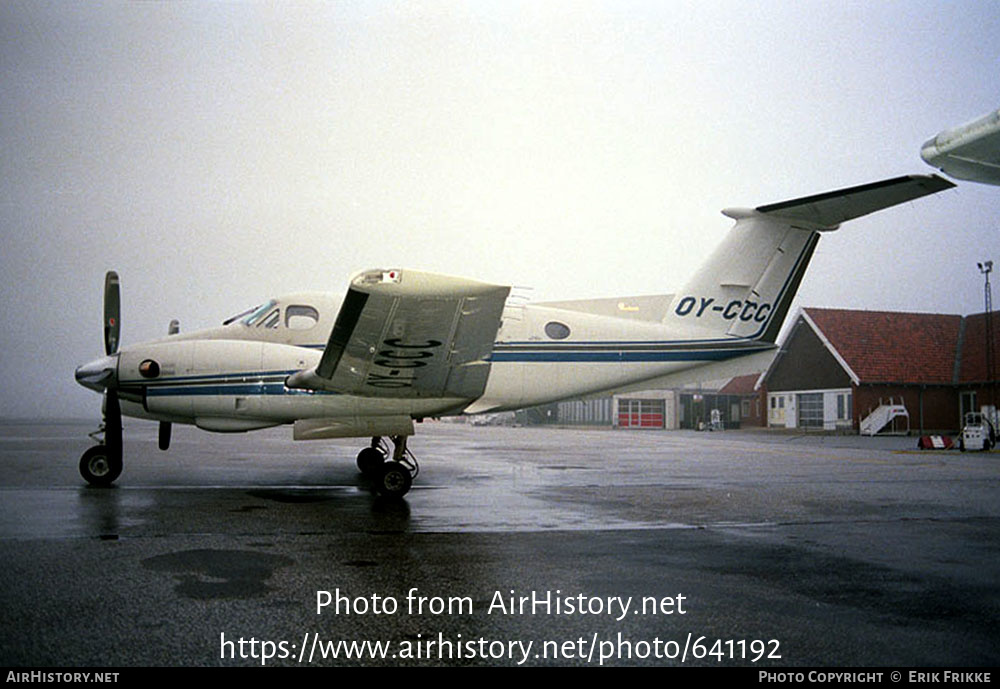 Aircraft Photo of OY-CCC | Beech F90 King Air | AirHistory.net #641192