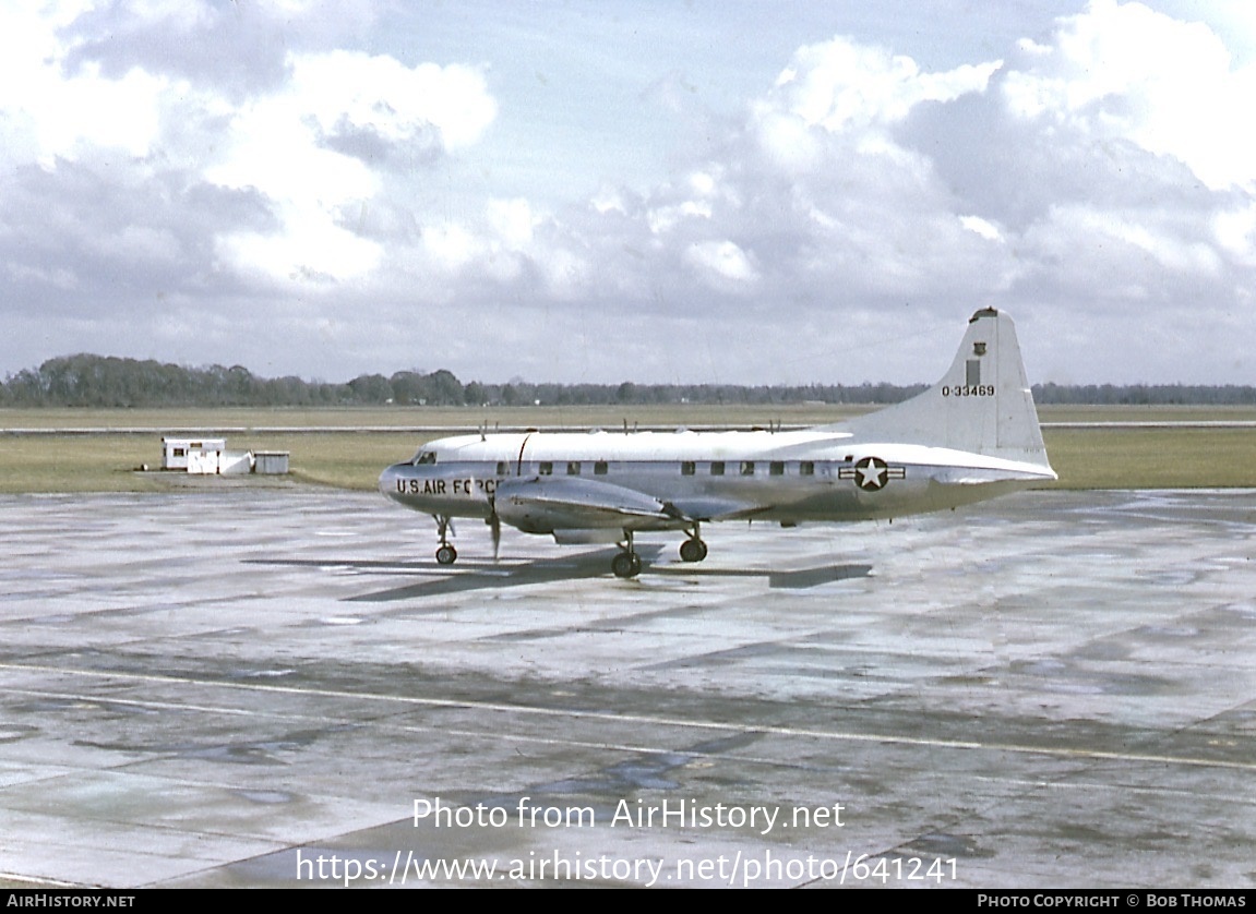 Aircraft Photo of 53-3469 / 0-33469 | Convair T-29C | USA - Air Force | AirHistory.net #641241