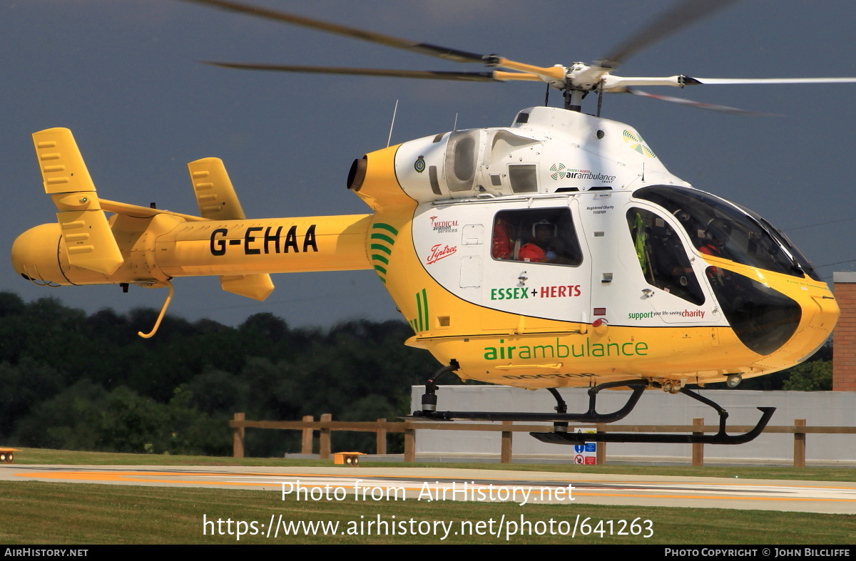 Aircraft Photo of G-EHAA | McDonnell Douglas MD-900 Explorer | Essex & Herts Air Ambulance | AirHistory.net #641263