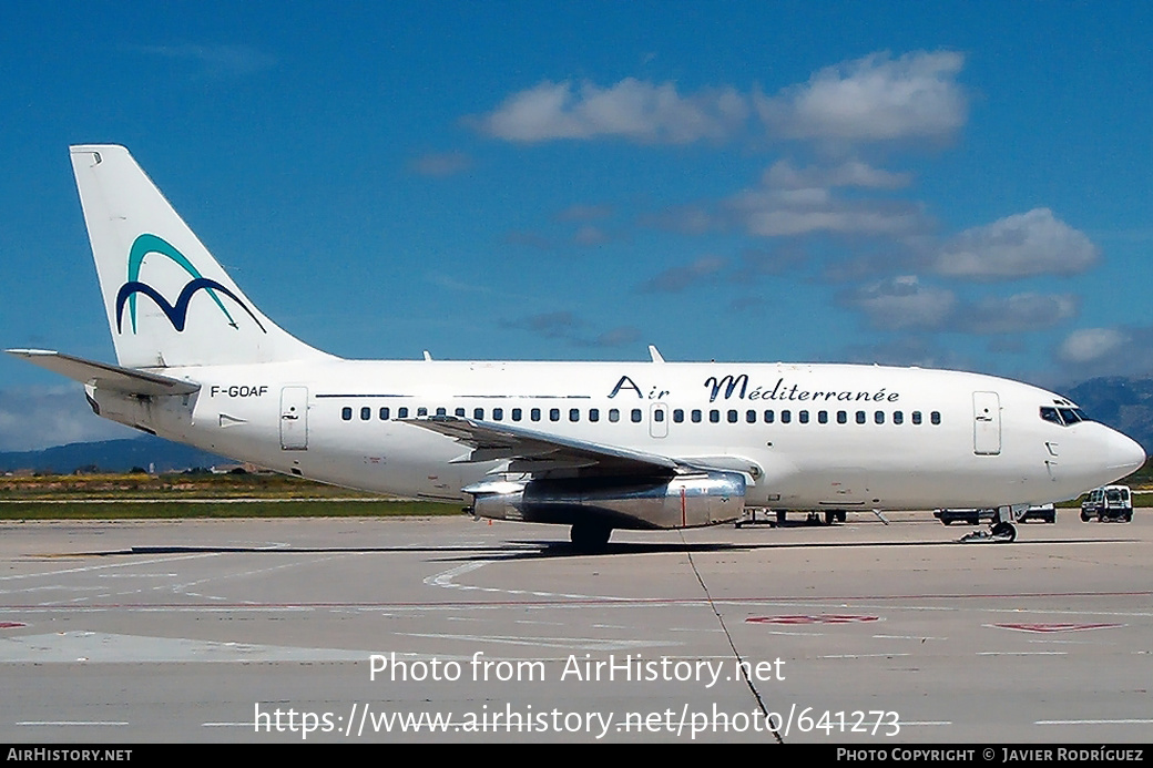 Aircraft Photo of F-GOAF | Boeing 737-242C | Air Méditerranée | AirHistory.net #641273