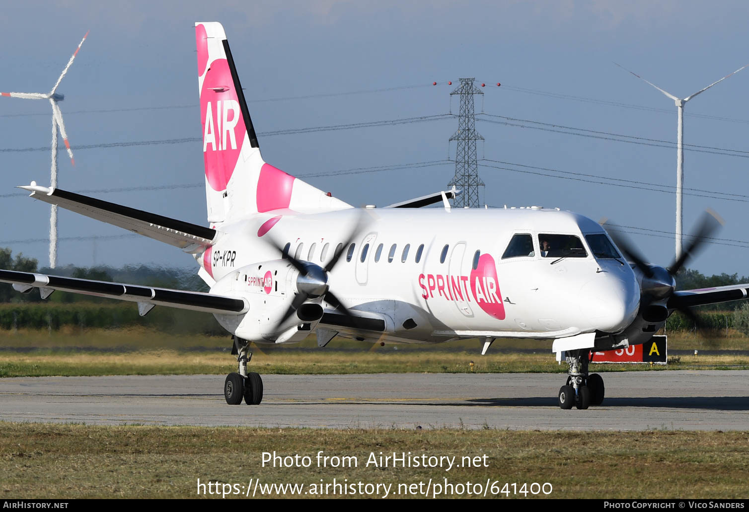 Aircraft Photo of SP-KPR | Saab 340A(QC) | Sprint Air | AirHistory.net #641400