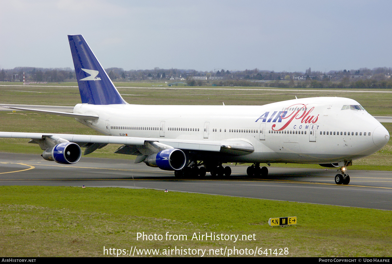 Aircraft Photo of EC-JDH | Boeing 747-287B | Air Plus Comet | AirHistory.net #641428
