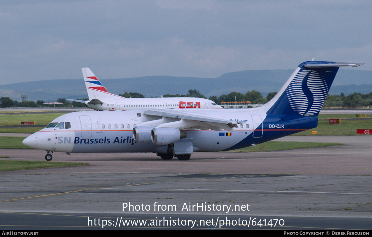 Aircraft Photo of OO-DJK | British Aerospace Avro 146-RJ85 | SN Brussels Airlines | AirHistory.net #641470