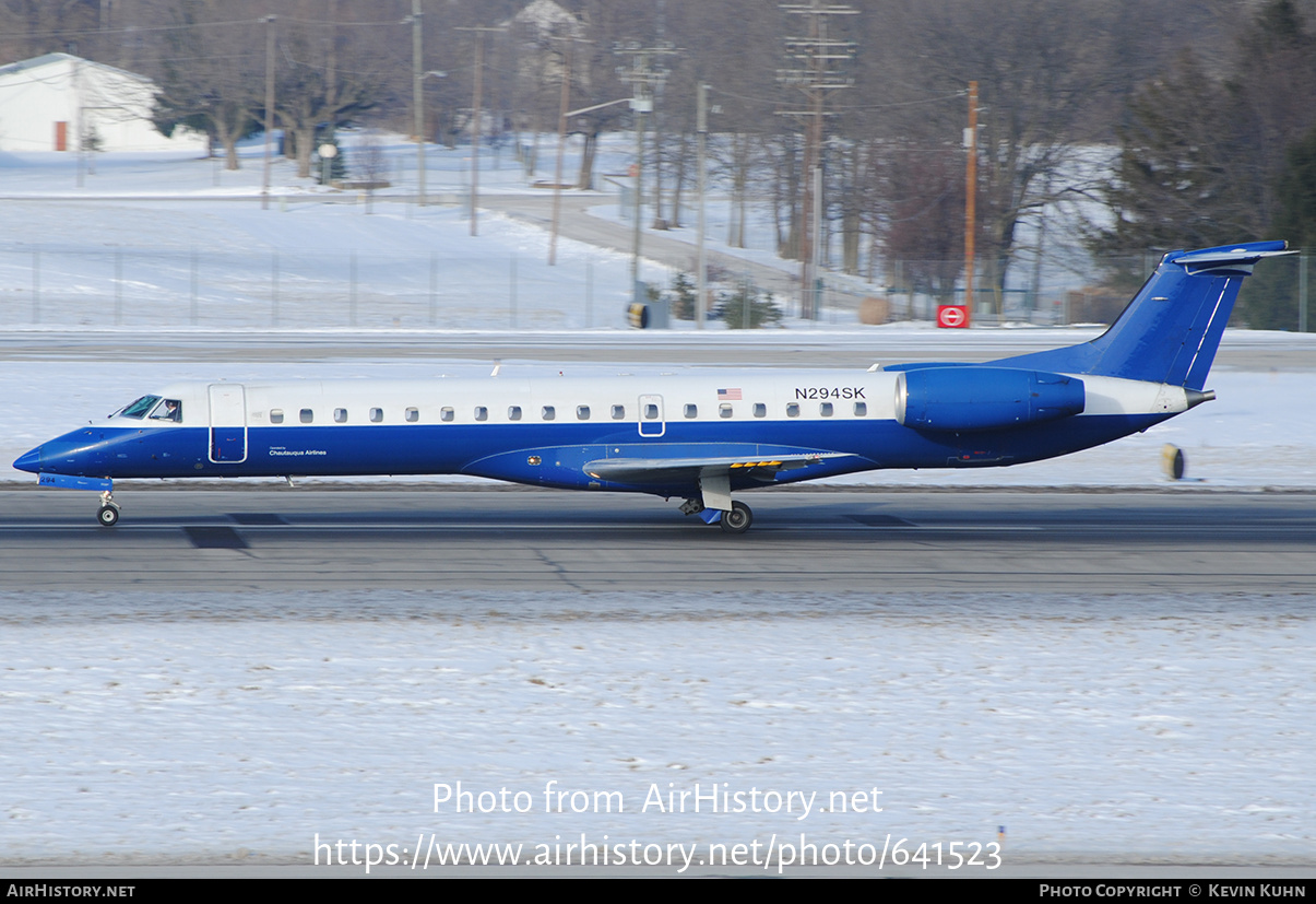 Aircraft Photo of N294SK | Embraer ERJ-145LR (EMB-145LR) | Chautauqua Airlines | AirHistory.net #641523