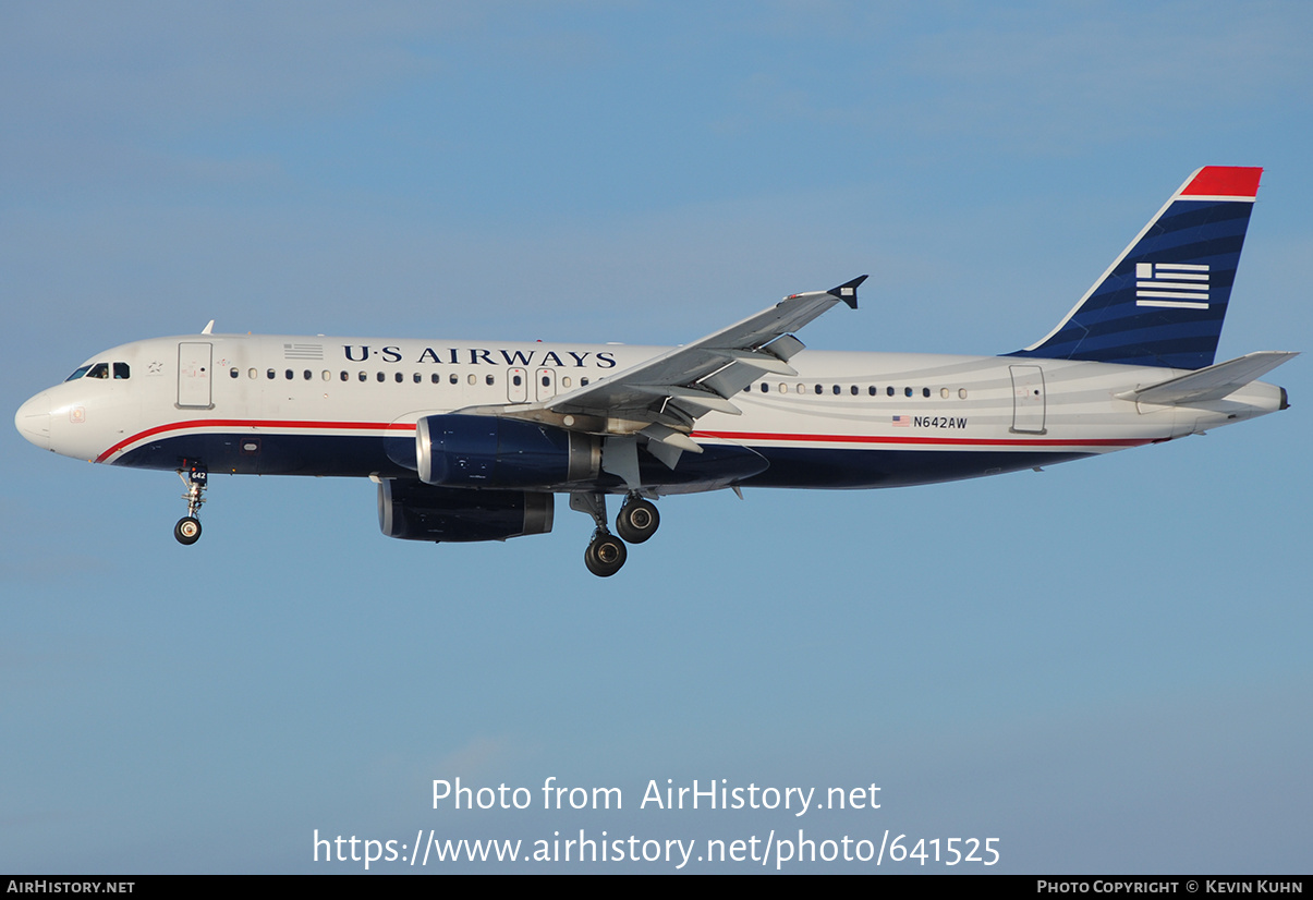 Aircraft Photo of N642AW | Airbus A320-232 | US Airways | AirHistory.net #641525