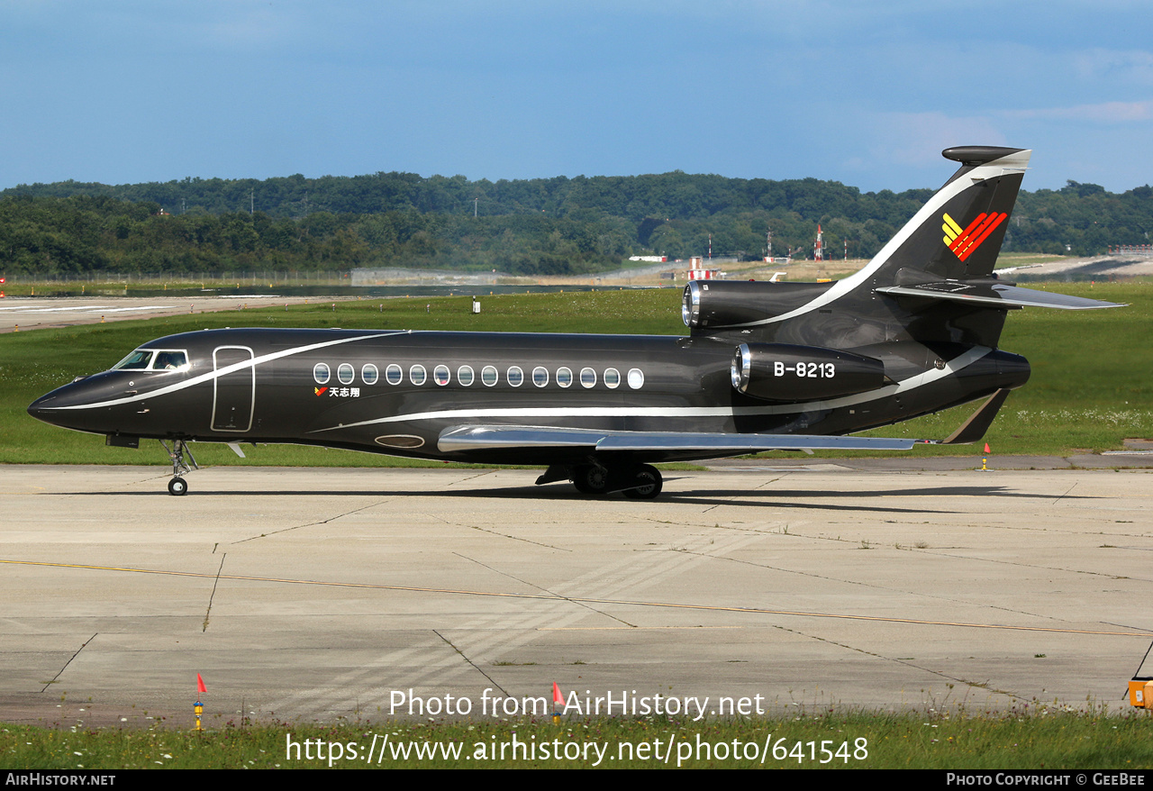 Aircraft Photo of B-8213 | Dassault Falcon 7X | AirHistory.net #641548